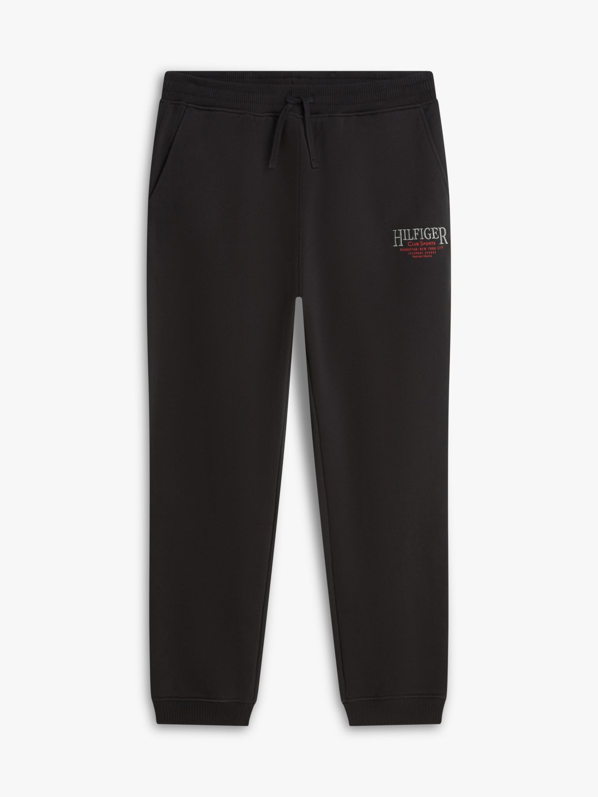 Embroidered Logo Sweatpant — Black