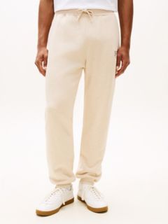 Embroidered Logo Sweatpant — Heathered Oatmilk 1
