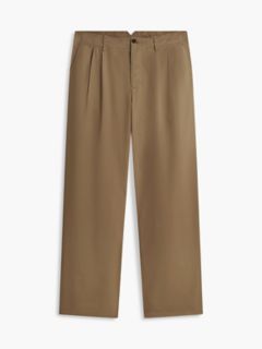 Loose Fit Pleated Paper-Touch Pant — Woodridge 5