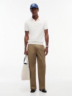 Loose Fit Pleated Paper-Touch Pant — Woodridge 2