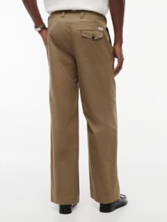 Loose Fit Pleated Paper-Touch Pant — Woodridge 4