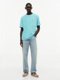Terry Toweling Pocket T-Shirt — Arctic Aqua 2