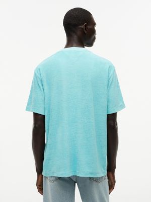 Мужские футболки Tommy Hilfiger Terry Toweling Pocket T-Shirt — фото 4