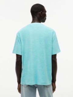 Terry Toweling Pocket T-Shirt — Arctic Aqua 4