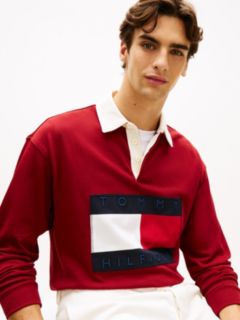 Big Flag Logo Rugby Sweatshirt — Regatta Red 2