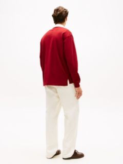 Big Flag Logo Rugby Sweatshirt — Regatta Red 4