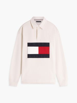 Мужские худи Tommy Hilfiger Big Flag Logo Rugby Sweatshirt — фото 5