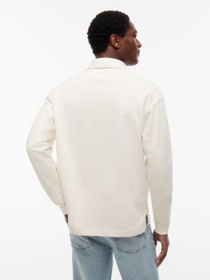 Мужские худи Tommy Hilfiger Big Flag Logo Rugby Sweatshirt — фото 4