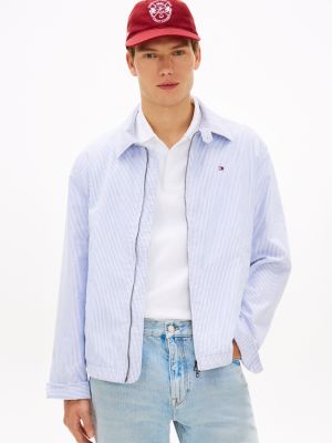 Stripe Oxford Ivy Jacket, Ithaca/White Stripe