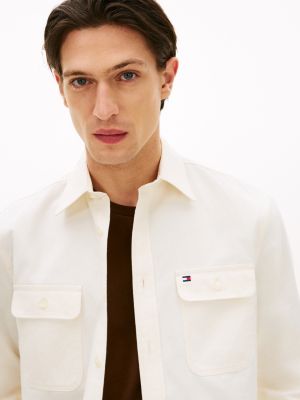 Мужские топы Tommy Hilfiger Regular Fit Brushed Twill Overshirt — фото 2