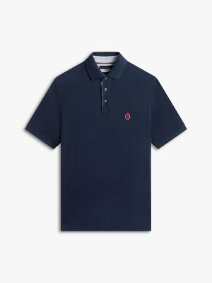 Мужские свитеры Tommy Hilfiger Classic Fit Archive Crest Logo Polo — фото 5