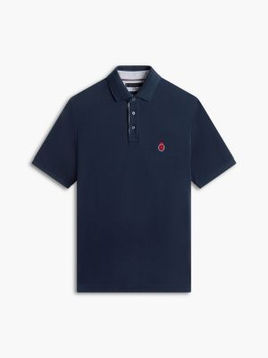 Мужские свитеры Tommy Hilfiger Classic Fit Archive Crest Logo Polo — фото 6