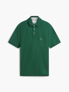 Classic Fit Crest Logo Polo — Ornamental Green 5