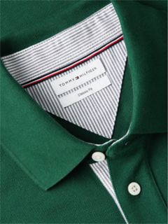 Classic Fit Crest Logo Polo — Ornamental Green 6