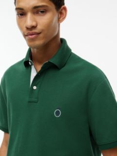 Classic Fit Crest Logo Polo — Ornamental Green 3