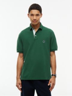 Classic Fit Crest Logo Polo — Ornamental Green 1