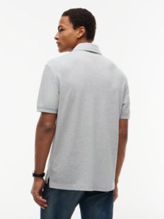 Classic Fit Crest Logo Polo — Grey Heather 4