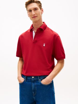 Classic Fit Archive Crest Logo Polo, Regatta Red