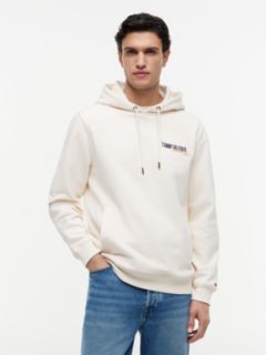 Desert Palm Back Graphic Hoodie — Ivory Petal 1