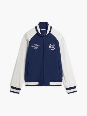 Мужские куртки Tommy Hilfiger Nautical Mixed-Media Bomber Jacket — фото 5