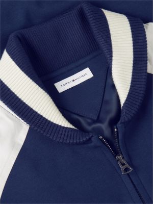 Мужские куртки Tommy Hilfiger Nautical Mixed-Media Bomber Jacket — фото 6