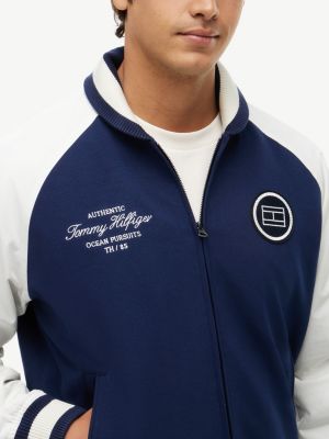 Мужские куртки Tommy Hilfiger Nautical Mixed-Media Bomber Jacket — фото 3