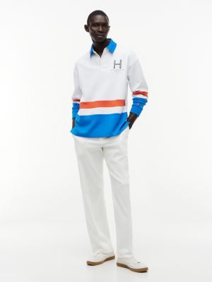 Мужские свитеры Tommy Hilfiger Marina Club Logo Intechno Knit Rugby — фото 2