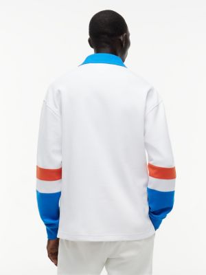 Мужские свитеры Tommy Hilfiger Marina Club Logo Intechno Knit Rugby — фото 4