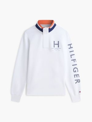 Мужские свитеры Tommy Hilfiger Marina Club Intechno Knit Quarter-Zip — фото 6