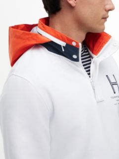 Marina Club Intechno Knit Quarter-Zip — White 3