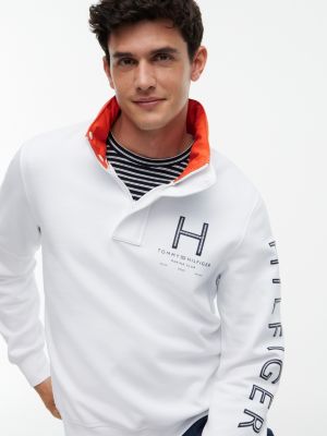 Мужские свитеры Tommy Hilfiger Marina Club Intechno Knit Quarter-Zip — фото 4