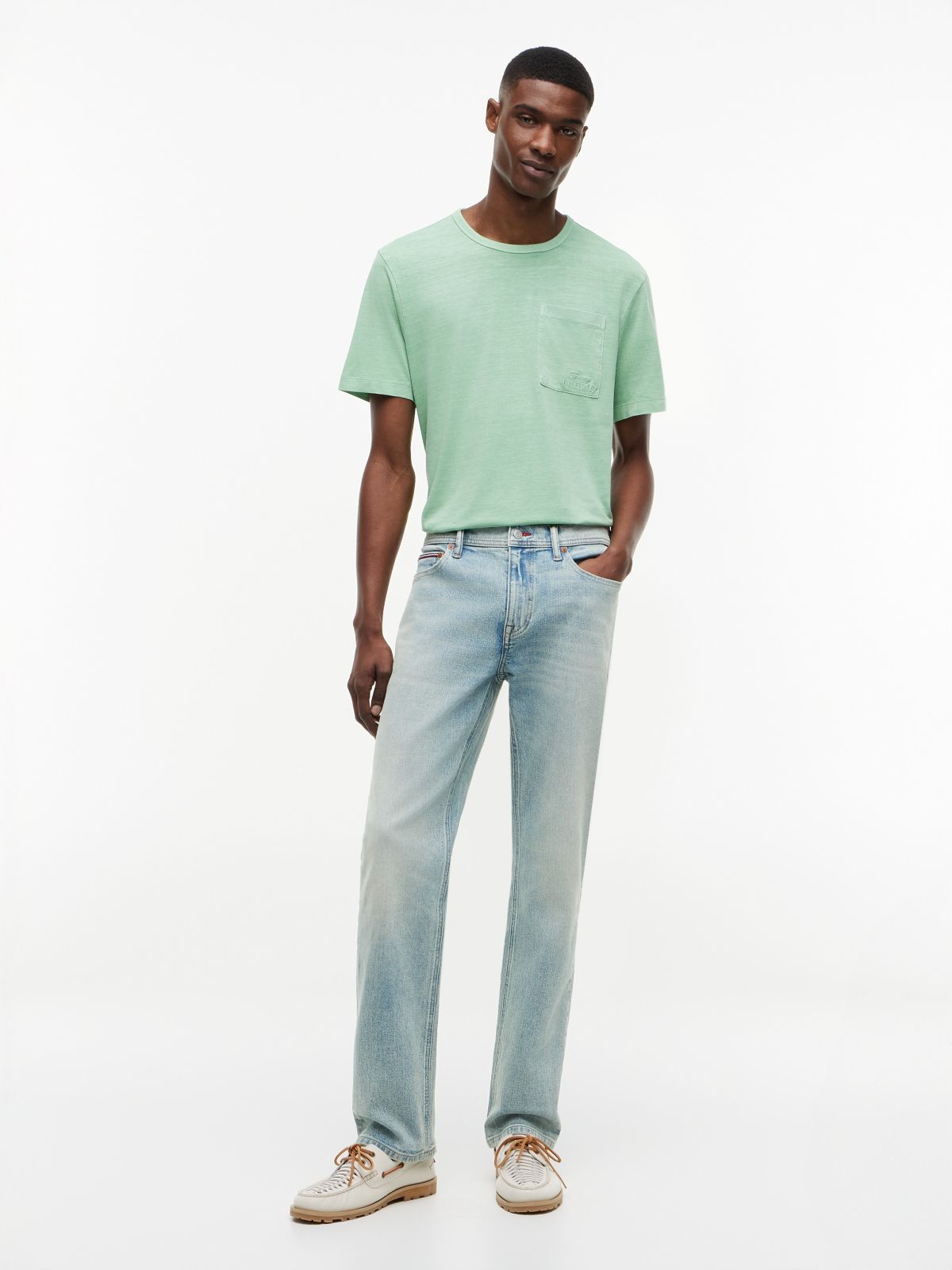 Garment-Dyed Pocket T-Shirt — Cut Grass