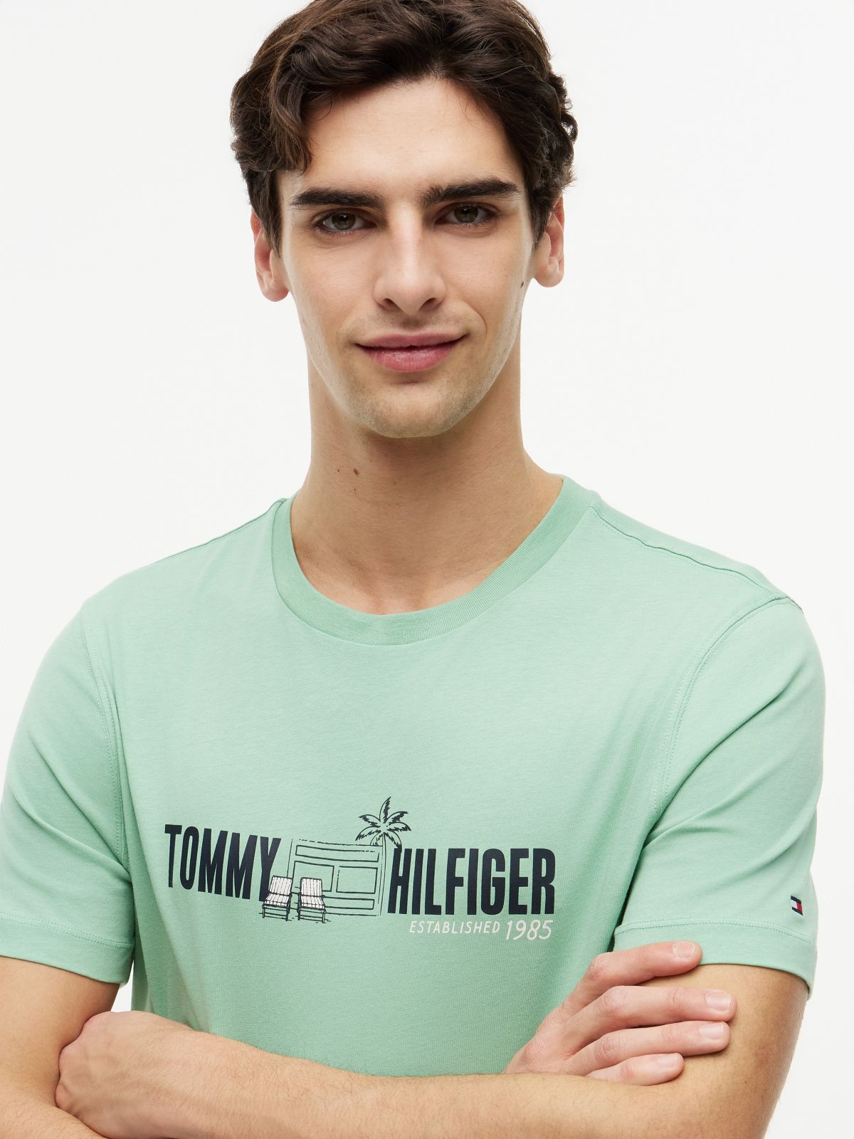 Cabana Flag Logo T-Shirt — Cut Grass