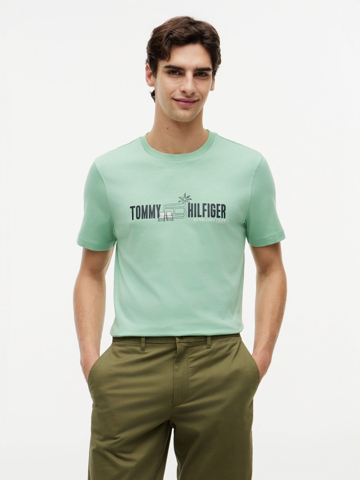 Cabana Flag Logo T-Shirt — Cut Grass