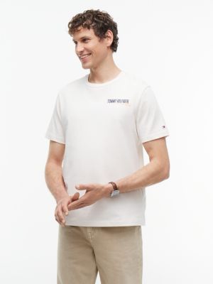 Desert Palm Back Graphic T-Shirt, Ivory Petal