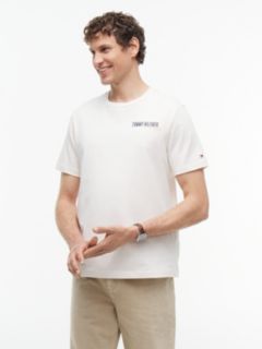 Desert Palm Back Graphic T-Shirt — Ivory Petal 1