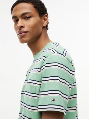 Мужские футболки Tommy Hilfiger Relaxed Fit Striped Pocket T-Shirt — фото 3