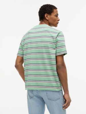 Мужские футболки Tommy Hilfiger Relaxed Fit Striped Pocket T-Shirt — фото 4