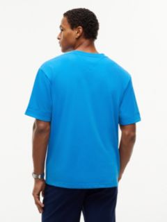 Marina Club Logo Cuffed T-Shirt — Liberty Blue 4