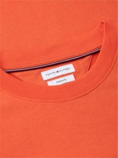 Marina Club Logo Cuffed T-Shirt — Brilliant Orange 6
