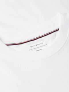 Marina Club Logo Cuffed T-Shirt — White 6