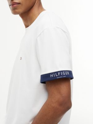Мужские футболки Tommy Hilfiger Marina Club Logo Cuffed T-Shirt — фото 3