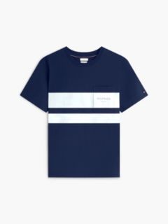 Marina Club Logo Pocket T-Shirt — Light Navy 5