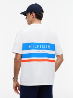 Marina Club Logo Pocket T-Shirt — White 4