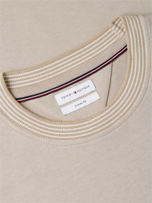 Мужские футболки Tommy Hilfiger Nautical Script Logo Striped T-Shirt — фото 6