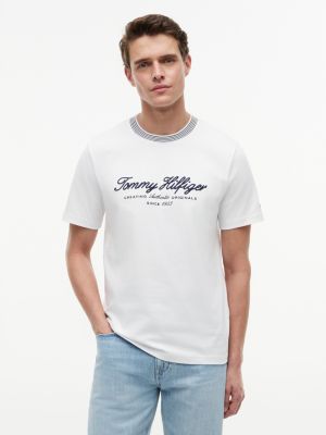 Nautical Script Logo Striped T-Shirt from Tommy Hilfiger - $69.50
