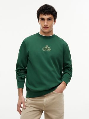 TH Performance Logo Sweatshirt, Street Green