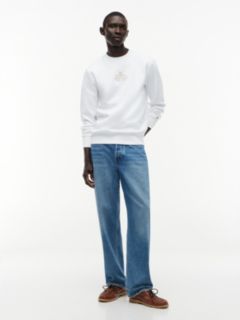 TH Performance Logo Sweatshirt — White 2