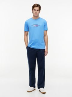 Tommy Script Flag Logo T-Shirt — Blue Spell 2