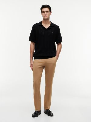 Мужские свитеры Tommy Hilfiger Relaxed Fit Pointelle Sweater Polo — фото 2
